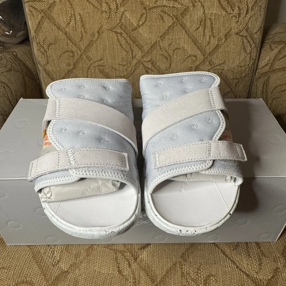 Union LA Nike Air Jordan Crater Slide‎ SP Smoke Grey DO6274 001 Sandals Size 12